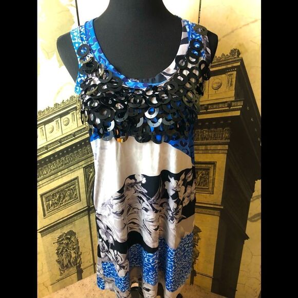 Fun retro dress size large - Picture 1 of 3